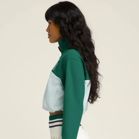 Wilson Green and White Varsity Jacket - Picture 2 of 9
